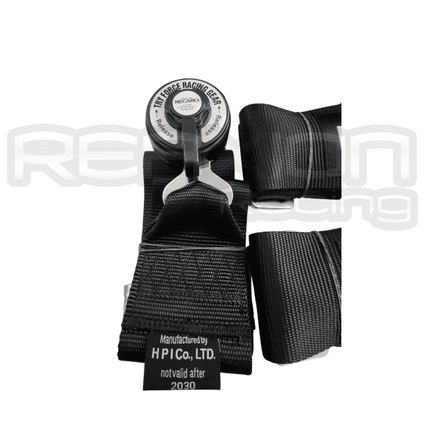 CINTURON 4 PUNTAS RECARO NEGRO - Imagen 3