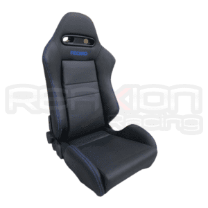 Butacas Reclinables Italy Cuero Costuras Azules