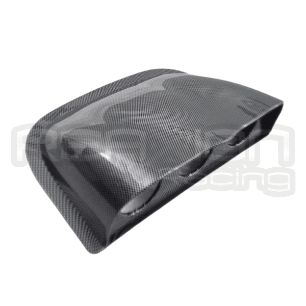 POD TRIPLE PORTA RELOJ 52MM TIPO FIBRA DE CARBONO LARGO - Imagen 2