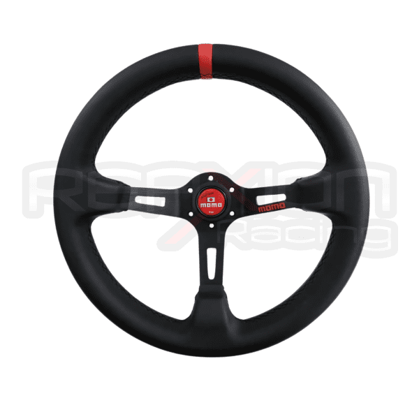 VOLANTE MOMO FULL SPEED CUERO CONCAVO