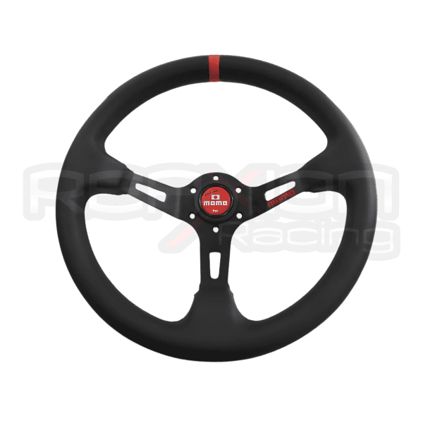 VOLANTE MOMO FULL SPEED CUERO CONCAVO - Imagen 3