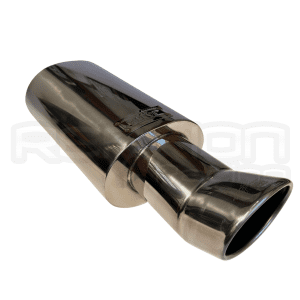 ESCAPE ALTO FLUJO HKS CROMADO SALIDA BOCA PATO