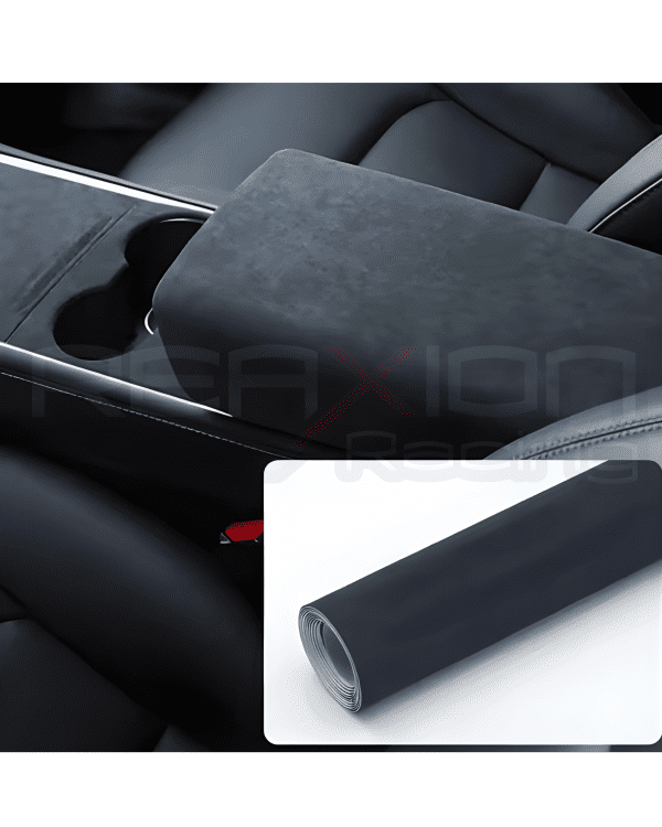 TELA GAMUZA NEGRA PARA TAPIZADO INTERIOR - Imagen 4